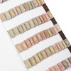 image:imageMr Pen Catholic Mini Bible Tabs for Women 84 pcs Soft Glow  Gold Foil Lettering Old and New Testament Small Laminated Index Tabs for Bible Study Journaling