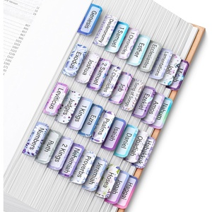 image:imageMr Pen Bible Tabs 120 pcs Lavender Breeze  Laminated Bible Tabs for Women