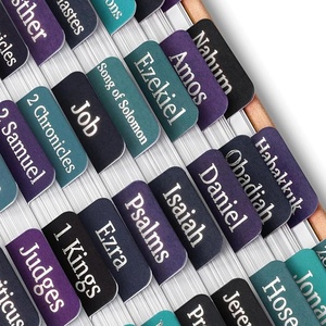image:imageMr Pen Bible Tabs 75 Tabs Celestial Symphony  Silver Foil Embossed Lettering Laminated Bible Tabs for Women and Men Bible Tabs for Study Bible Index Tabs