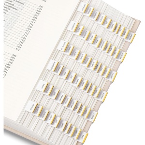 image:imageMr Pen Mini Bible Tabs 90 pcs White with Gold Edge  Laminated Bible Tabs for Women and Men