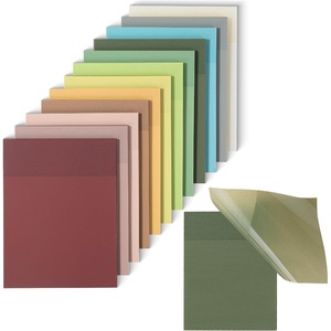 image:imageMr Pen Transparent Sticky Notes 3 x 4 12 Pads 600 Sheets Vintage  See Through SelfAdhesive Notes Bulk for Bible Journaling and Studying WaterResistant Clean Removal