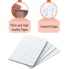 image:imageMr Pen Blank Puzzle 8 Pack 28 PiecesPack 55 x 81  Blank Puzzles to Draw on for Kids Activities Arts amp DIY CraftsWhite