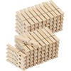 image:imageMr Pen Mini Wooden Clothes Pins for Photo 19 Inch 100 Pack  Small Wooden Craft Clips for Card Making Hanging Pictures Party Favors DIY Art Projects Miniature DecorationsWood