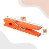 image:imageMr Pen Mini Wooden Clothes Pins for Photo 19 Inch 100 Pack  Small Wooden Craft Clips for Card Making Hanging Pictures Party Favors DIY Art Projects Miniature DecorationsOrange