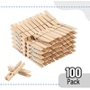 image:imageMr Pen Mini Wooden Clothes Pins for Photo 19 Inch 100 Pack  Small Wooden Craft Clips for Card Making Hanging Pictures Party Favors DIY Art Projects Miniature DecorationsWood