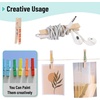 image:imageMr Pen Mini Wooden Clothes Pins for Photo 19 Inch 100 Pack  Small Wooden Craft Clips for Card Making Hanging Pictures Party Favors DIY Art Projects Miniature DecorationsWood