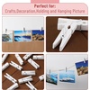 image:imageMr Pen Mini Wooden Clothes Pins for Photo 19 Inch 100 Pack  Small Wooden Craft Clips for Card Making Hanging Pictures Party Favors DIY Art Projects Miniature DecorationsWhite