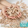 image:imageMr Pen Mini Wooden Clothes Pins for Photo 19 Inch 100 Pack  Small Wooden Craft Clips for Card Making Hanging Pictures Party Favors DIY Art Projects Miniature DecorationsWood