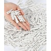 image:imageMr Pen Mini Wooden Clothes Pins for Photo 19 Inch 100 Pack  Small Wooden Craft Clips for Card Making Hanging Pictures Party Favors DIY Art Projects Miniature DecorationsWhite