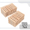 image:imageMr Pen Mini Wooden Clothes Pins for Photo 19 Inch 100 Pack  Small Wooden Craft Clips for Card Making Hanging Pictures Party Favors DIY Art Projects Miniature DecorationsWood