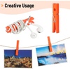 image:imageMr Pen Mini Wooden Clothes Pins for Photo 19 Inch 100 Pack  Small Wooden Craft Clips for Card Making Hanging Pictures Party Favors DIY Art Projects Miniature DecorationsOrange