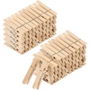 image:imageMr Pen Mini Wooden Clothes Pins for Photo 19 Inch 100 Pack  Small Wooden Craft Clips for Card Making Hanging Pictures Party Favors DIY Art Projects Miniature DecorationsWood