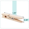 image:imageMr Pen Mini Wooden Clothes Pins for Photo 19 Inch 100 Pack  Small Wooden Craft Clips for Card Making Hanging Pictures Party Favors DIY Art Projects Miniature DecorationsWood