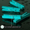 image:imageMr Pen Mini Wooden Clothes Pins for Photo 19 Inch 100 Pack  Small Wooden Craft Clips for Card Making Hanging Pictures Party Favors DIY Art Projects Miniature DecorationsMarine Aquablue