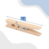 image:imageMr Pen Mini Wooden Clothes Pins for Photo 19 Inch 100 Pack  Small Wooden Craft Clips for Card Making Hanging Pictures Party Favors DIY Art Projects Miniature DecorationsWood