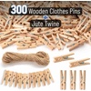 image:imageMr Pen Mini Wooden Clothes Pins for Photo 19 Inch 100 Pack  Small Wooden Craft Clips for Card Making Hanging Pictures Party Favors DIY Art Projects Miniature DecorationsWood