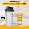 image:imageMr Pen Shaker Bottles for Protein Mixes 28 oz  Leak Proof Shaker Cups with Stainless Steel Wire Whisk Ball for Protein Shakes and Pre WorkoutClear 1
