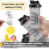 image:imageMr Pen Shaker Bottles for Protein Mixes 28 oz  Leak Proof Shaker Cups with Stainless Steel Wire Whisk Ball for Protein Shakes and Pre WorkoutClear 1