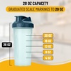 image:imageMr Pen Shaker Bottles for Protein Mixes 28 oz  Leak Proof Shaker Cups with Stainless Steel Wire Whisk Ball for Protein Shakes and Pre WorkoutClear