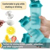 image:imageMr Pen Shaker Bottles for Protein Mixes 28 oz  Leak Proof Shaker Cups with Stainless Steel Wire Whisk Ball for Protein Shakes and Pre WorkoutLight Blue