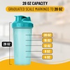 image:imageMr Pen Shaker Bottles for Protein Mixes 28 oz  Leak Proof Shaker Cups with Stainless Steel Wire Whisk Ball for Protein Shakes and Pre WorkoutLight Blue