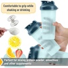 image:imageMr Pen Shaker Bottles for Protein Mixes 28 oz Leak Proof  Shaker Cups with Stainless Steel Wire Whisk Ball for Protein Shakes and Pre WorkoutClear