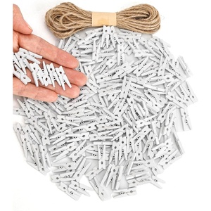 image:imageMr Pen Mini Wooden Clothes Pins for Photo 19 Inch 100 Pack  Small Wooden Craft Clips for Card Making Hanging Pictures Party Favors DIY Art Projects Miniature DecorationsWhite