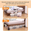 image:imageMr Pen Adjustable Bed Risers Furniture Risers Set of 4 Risers  Elevation in Heights 3 5 or 8 Inch Table Riser Risers for Bed Frame Bed Height Risers Bed Raiser Bed Frame Riser