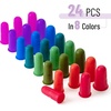 image:imageMr Pen Hot Glue Gun Finger Protectors 24 pcs Silicone Finger Protectors  Rubber Fingers Tips Rubber Finger Covers Rubber Finger Tips Protector Finger Gripper Finger Grip Finger Rubber TipsDeep Bright