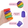 image:imageMr Pen Hot Glue Gun Finger Protectors 24 pcs Silicone Finger Protectors  Rubber Fingers Tips Rubber Finger Covers Rubber Finger Tips Protector Finger Gripper Finger Grip Finger Rubber TipsMulticolor