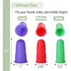 image:imageMr Pen Hot Glue Gun Finger Protectors 24 pcs Silicone Finger Protectors  Rubber Fingers Tips Rubber Finger Covers Rubber Finger Tips Protector Finger Gripper Finger Grip Finger Rubber TipsPastel