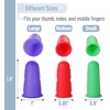 image:imageMr Pen Hot Glue Gun Finger Protectors 24 pcs Silicone Finger Protectors  Rubber Fingers Tips Rubber Finger Covers Rubber Finger Tips Protector Finger Gripper Finger Grip Finger Rubber TipsMulticolor