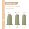 image:imageMr Pen Hot Glue Gun Finger Protectors 24 pcs Silicone Finger Protectors  Rubber Fingers Tips Rubber Finger Covers Rubber Finger Tips Protector Finger Gripper Finger Grip Finger Rubber TipsVintage