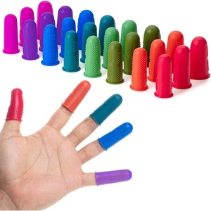 image:imageMr Pen Hot Glue Gun Finger Protectors 24 pcs Silicone Finger Protectors  Rubber Fingers Tips Rubber Finger Covers Rubber Finger Tips Protector Finger Gripper Finger Grip Finger Rubber TipsDeep Bright