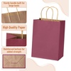 image:imageMr Pen Paper Gift Bags with Handles 32 Pack 76 x 47 x 106  Medium Kraft Paper Bags with Handles Bulk Ideal for Gifts Weddings Baby Showers Birthdays Shopping Party FavorDeep Multicolors