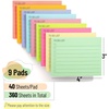 image:imageMr Pen to Do List Sticky Notes 3 x 5 9 Pads 360 Sheets  Lined Checklist Sticky Pads with Smooth Writing Easy PeelOff Thick Paper for Planning Office School amp Daily TasksAssorted Colors