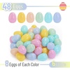 image:imageMr Pen Plastic Easter Eggs 23 Inch 48 Pack  Bulk Fillable Eggs for Easter Hunt Decor Party Favor Basket Stuffers Classroom Prize SuppliesPastel
