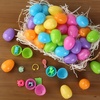 image:imageMr Pen Plastic Easter Eggs 23 Inch 48 Pack  Bulk Fillable Eggs for Easter Hunt Decor Party Favor Basket Stuffers Classroom Prize SuppliesVivid