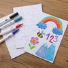image:imageMr Pen Blank Puzzle 10 Pack 12 PiecesPack 55 x 81  Blank Puzzles to Draw on for Kids Activities Arts amp DIY CraftsWhite