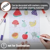 image:imageMr Pen Blank Puzzle 10 Pack 12 PiecesPack 55 x 81  Blank Puzzles to Draw on for Kids Activities Arts amp DIY CraftsWhite