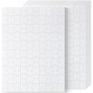 image:imageMr Pen Blank Puzzle 10 Pack 12 PiecesPack 55 x 81  Blank Puzzles to Draw on for Kids Activities Arts amp DIY CraftsWhite