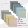 image:imageMr Pen Transparent Sticky Notes 3 x 3 12 Pads 600 Sheets  See Through SelfAdhesive Notes for Bible Journaling and Studying WaterResistant Easy to Peel Clean RemovalNeutral Tones