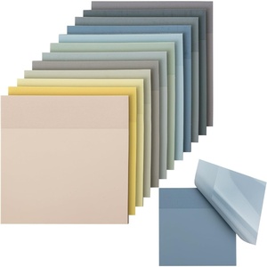 image:imageMr Pen Transparent Sticky Notes 3 x 3 12 Pads 600 Sheets  See Through SelfAdhesive Notes for Bible Journaling and Studying WaterResistant Easy to Peel Clean RemovalNeutral Tones