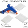image:imageMr Pen Mini Hot Glue Gun with 30 Glue Sticks Set Blue  Heavy Duty Glue Gun for School Craft DIY Arts Repairs