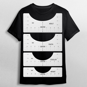 image:imageMr Pen Tshirt Ruler 4 pcs Tshirt Alignment Tool  Shirt Ruler for Vinyl Alignment Ruler for Children Youth Adult Heat Press Accessories Tshirt Ruler Guide
