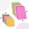 image:imageMr Pen Lined Sticky Notes Set 16 Pads 4x6 amp 3x3 720 Sheets  Sticky Notes with Lines Ruled Post Stickies Memo Pads SelfStick Note Pad for Office School Home Study amp Organization