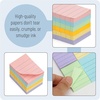 image:imageMr Pen Small Lined Sticky Notes 15 x 2 6 Pads 60 SheetsPad  Vibrant Color Mini Sticky Notes with Lines Ruled Post Stickies Memo Pads SelfStick Note Pad for Office School Home