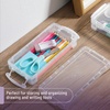 image:imageMr Pen Plastic Pencil Case Box 2 Pack Large Crayon Marker Pen Organizer  Plastic Bead Organizing Container with SnapTight Lids Clear Craft Storage Boxes School SuppliesClear