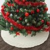 image:imageMr Pen 36 White Christmas Tree Skirt Knitted Xmas Tree Skirt  Small Tree Skirt36