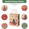 image:imageMr Pen Christmas Gift Bags with Handles 24 Packs 6 Styles  Christmas Paper Bags